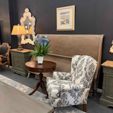 KING Restoration Hardware "Empire Rosette" Bed