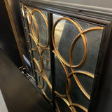 Black and Gold Mirror