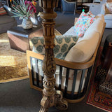 4 ft Tall Distressed Candle Holder