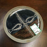 Studio Art Fish Design Pottery Plate