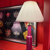 Robert Abbey Raspberry Ceramic Table Lamp