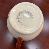 AUTUMN COLLECTION - Vintage Franciscan "Apple" Cream & Sugar