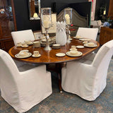 Ethan Allen Mahogany Dining Table