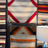 26"x31" Vintage Handmade Wool Throw Rug