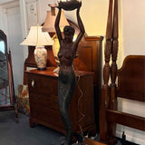 The Goddess Offering Mermaid Floor Lamp