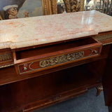 Antique French Style Chest with Marble Top