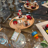Nora Fleming Serving Set of 2 Trays and 16 Customizable Toppers
