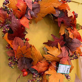 AUTUMN COLLECTION - 16" Harvest Wreath