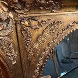 Vintage Ornate Carved Gold Frame Mirror