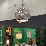 Lumens Pierced Metal Sphere Pendant