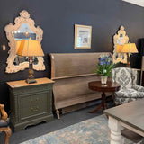 PAIR of French Country Distressed Finish Mirrors