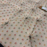 Tufted Skirted Ottoman