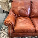 Hancock & Moore Three on Three Leather Sofa
