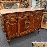 Antique French Style Chest with Marble Top