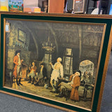 Framed Vintage "The Landlordd's Story" by Frank Moss Bennett