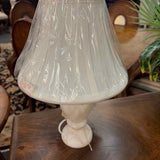 "NEW" Robert Abbey White Marble Lamp