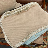 Custom Queen Coverlet with Lumbar Pillow