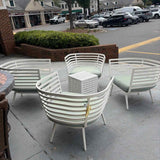 PAIR of Gloster "Vista" Lounge Chairs