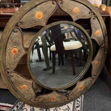 Uttermost 36" Round Iron  Mirror