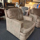 Sherrill Champagne Upholstery Swivel Chair