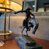 "Buster Bronco" Bronze Statue