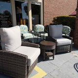 Lazy Boy All Weather Outdoor Recliners & Accent Table Set