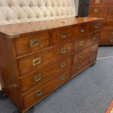 Vintage Henredon "Regiment" Campaign Style Dresser