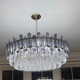 Gold Chandelier with Crystals