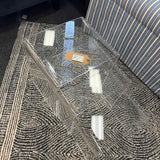 Acrylic Waterfall Nesting Tables