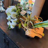 Custom Floral Driftwood Orchid Design