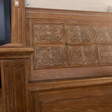 KING Drexel Heritage "Bel Aire" Solid Oak Bed
