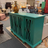 Coaster Glass Front Cabinet Console