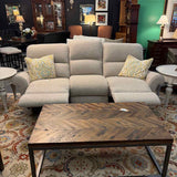 Lazy Boy "Robin Smoke" Manual Reclining Sofa