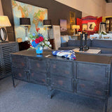 Restoration Hardware Cast Iron Console