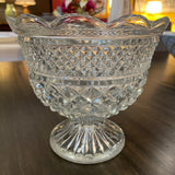 Crystal Pedestal Bowl