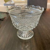 Crystal Pedestal Bowl
