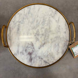 Round Marble Tray