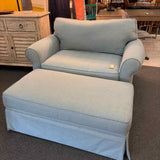 Chair and a Half with Ottoman