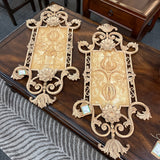 Baroque Style Metal Framed Wall Plaque