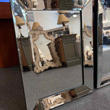 Mirrored Frame Beveled Mirror