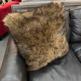 22" Restoration Hardware Kodiak Ultimate Faux Fur Pillow