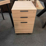 BDI USA "Sequel"  L-Shape Desk & Two File Cabinets