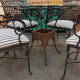 Glass Top Dining Table & Chairs