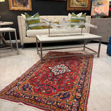 38"x70" Heriz Hand Knotted Rug