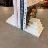 PAIR of Marble Bookends