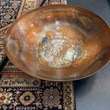 Hammered Metal Copper Bowl