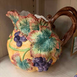 AUTUMN COLLECTION - Fitz and Floyd "Harvest Banquet" Pitcher