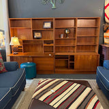 Vintage Mid Century Dammand & Rasmussen Teak Wall Unit