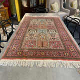 3'x5' "Khesti" Persian Silk Rug