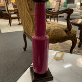 Robert Abbey Raspberry Ceramic Table Lamp
